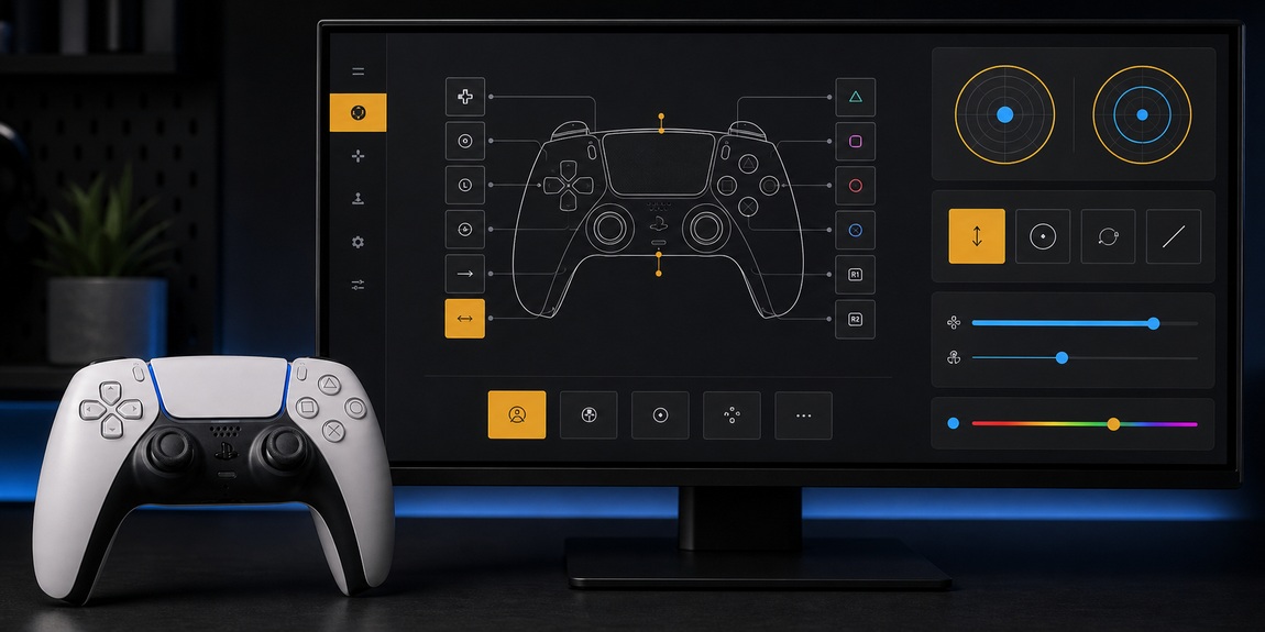 شخصی&zwnj;سازی DualSense در Steam