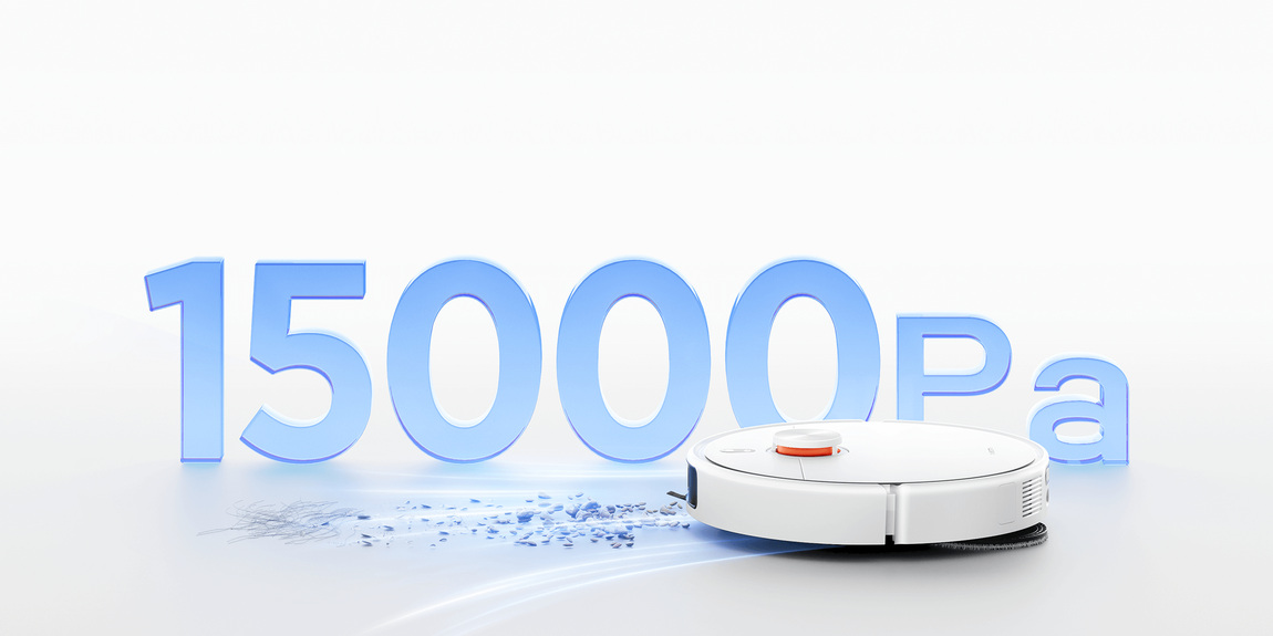 مکش ۱۵۰۰۰ پاسکال Xiaomi Robot Vacuum H50 Pro