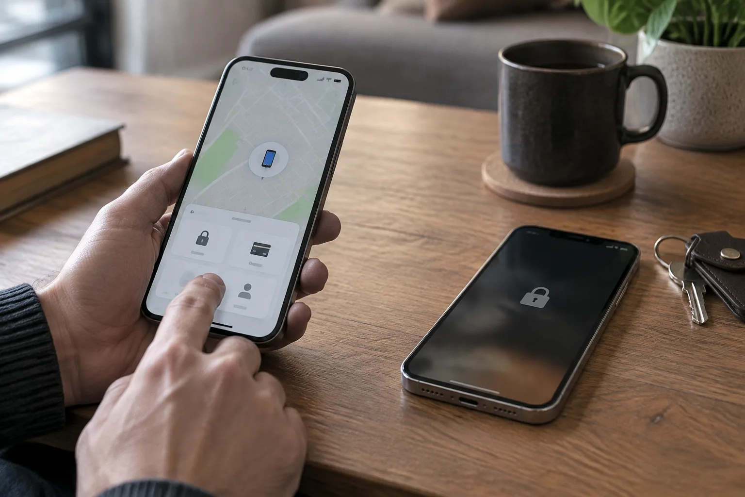 آیفون گم&zwnj;شده در حالت محافظت&zwnj;شده و یک دستگاه اپل دیگر برای مدیریت Find My در کنار آن