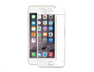گلس فول iPhone 6 Plus سفید