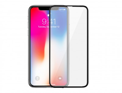 گلس فول iPhone X مشکی