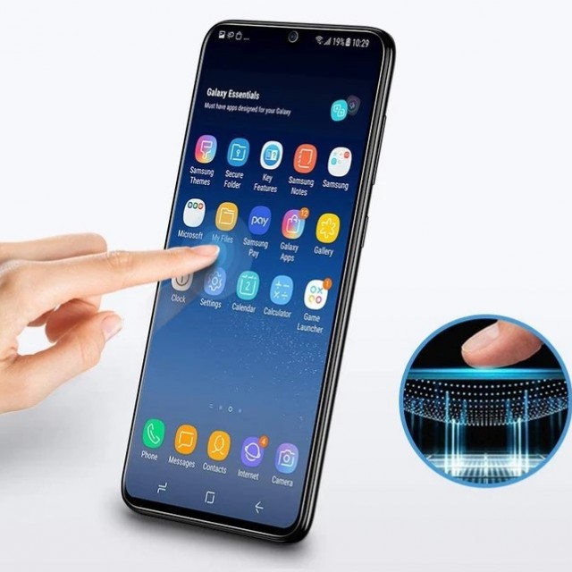 محافظ صفحه نمایش مدل شیشه ای مناسب برای گوشی موبایل سامسونگ Galaxy A24