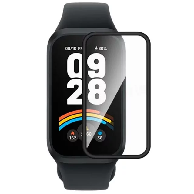 محافظ صفحه نمایش مدل PMMA مناسب برای ساعت هوشمند شیائومی Smart Band 9 Active