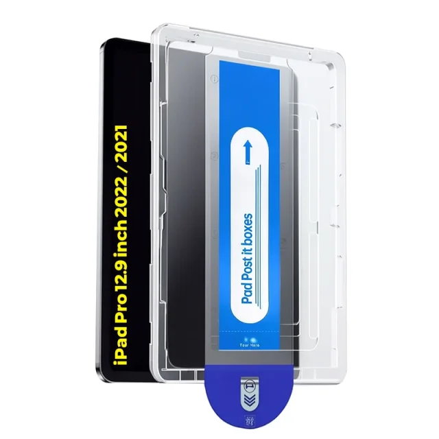 محافظ صفحه نمایش شیشه ای مدل TabG Frame مناسب برای تبلت اپل iPad Pro 12.9 inch 2022 / 2021