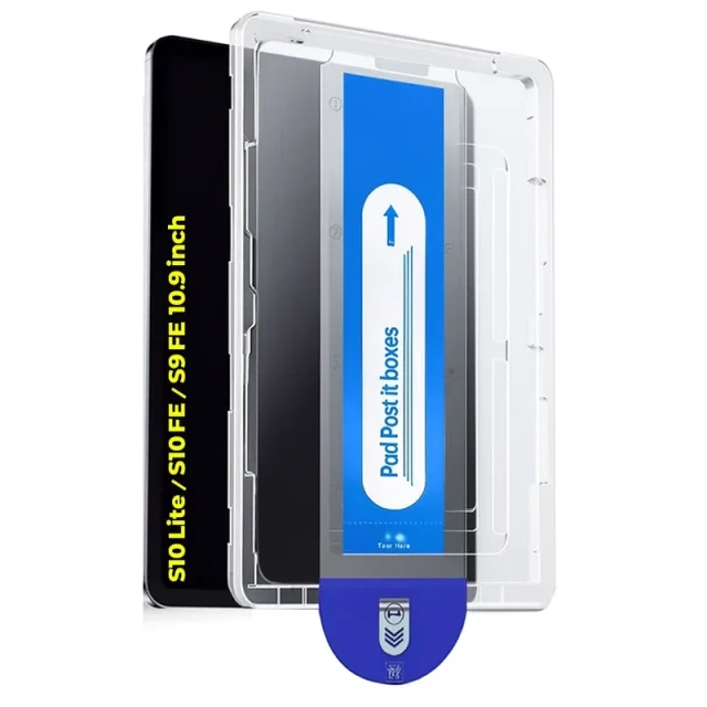 محافظ صفحه نمایش شیشه ای مدل TabG Frame مناسب برای تبلت سامسونگ Galaxy Tab S10 Lite / S10 FE / S9 FE 10.9 inch