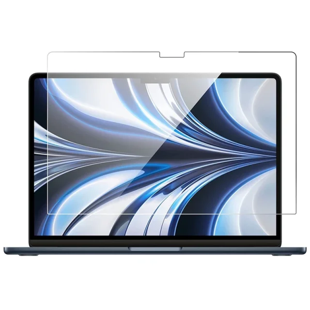 محافظ صفحه نمایش شیشه ای مدل TabG مناسب برای لپ تاپ اپل MacBook Air 13.6 inch M2 / M3 / M4