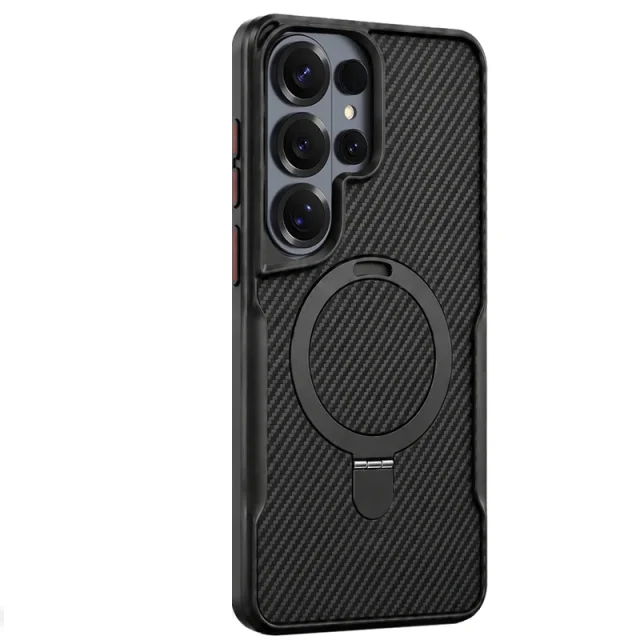 کاور مدل Carbon Stand مناسب برای گوشی موبایل سامسونگ Galaxy S26 Ultra