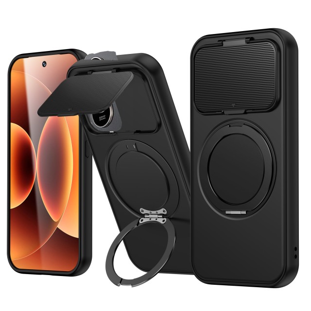 کاور مشکی MagStand مخصوص Redmi A7 Pro و Poco C85X