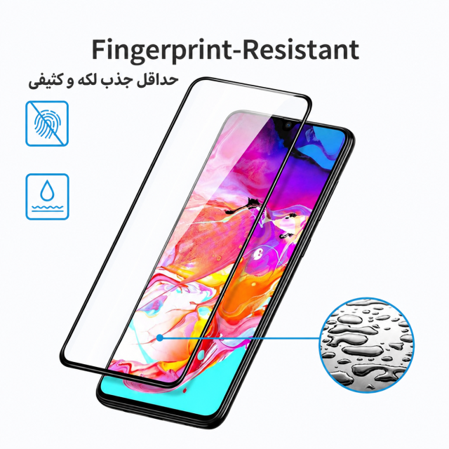 ویژگی کاهش جذب اثر انگشت گلس S26 FE