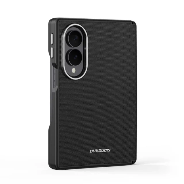 کاور Vyne گلکسی Z Fold 8؛ نمای پشت با بافت مات و محافظ لولا