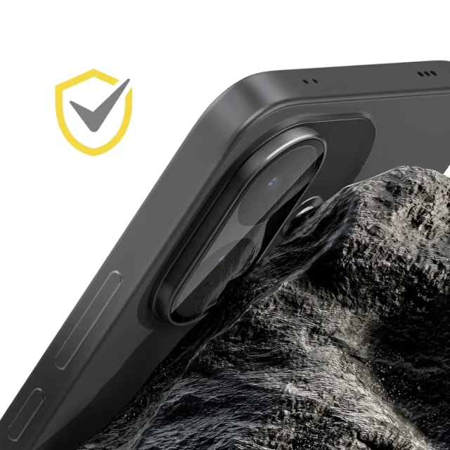 نمای محافظ رینگی Redmi Note 17 Pro همراه با نماد سپر برای نمایش محافظت از دوربین