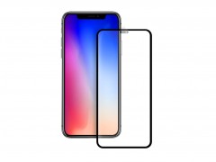 گلس فول iPhone X مشکی