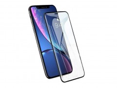 گلس فول iPhone XR مشکی