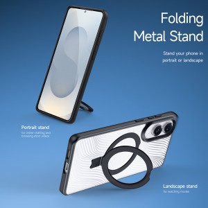 قاب  مدل Wave Stand مناسب برای گوشی موبایل سامسونگ Galaxy S25 Edge
