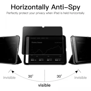محافظ صفحه نمایش حریم شخصی مدل Privacy Tab مناسب برای تبلت اپل iPad 11 2025 11 inch