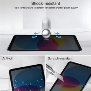 محافظ صفحه نمایش حریم شخصی مدل Privacy Tab مناسب برای تبلت اپل iPad 11 2025 11 inch