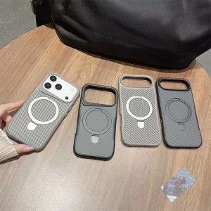 کاور مدل Carbon Stand مناسب برای گوشی موبایل اپل iPhone 17 Air