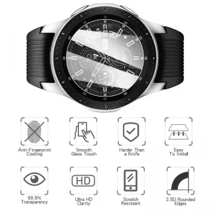 محافظ صفحه نمایش مدل GW 2 مناسب برای ساعت هوشمند سامسونگ Galaxy Watch 46 mm R800