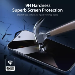محافظ صفحه نمایش حریم شخصی مدل PiP مناسب برای گوشی موبایل اپل iPhone 16