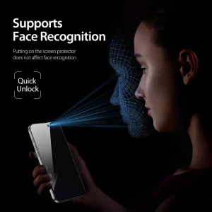 محافظ صفحه نمایش حریم شخصی بادیگارد مدل PiP 2 مناسب برای گوشی موبایل اپل iPhone 16 Pro Max