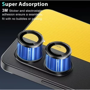محافظ لنز دوربین مدل رینگی مناسب برای گوشی موبایل شیائومی Poco X7 Pro