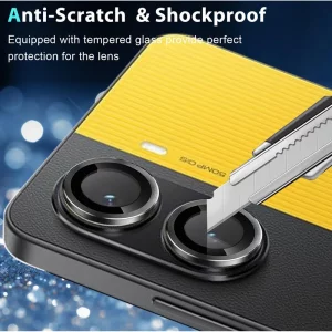 محافظ لنز دوربین مدل رینگی مناسب برای گوشی موبایل شیائومی Poco X7 Pro