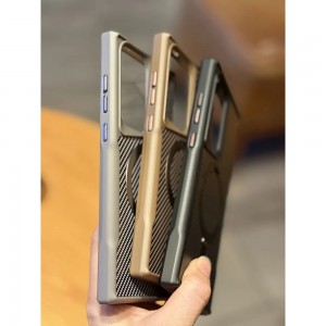 کاور مدل Carbon Stand مناسب برای گوشی موبایل سامسونگ Galaxy S25 Ultra