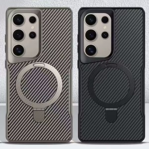 کاور مدل Carbon Stand مناسب برای گوشی موبایل سامسونگ Galaxy S25 Ultra