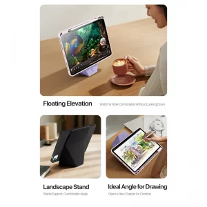 کیف کلاسوری مدل Vers مناسب برای تبلت اپل iPad Air 11 inch M2 2024 / M3 2025