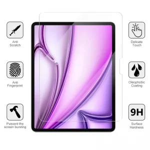محافظ صفحه نمایش شیشه ای مدل TabG مناسب برای تبلت اپل iPad Air 11&quot; 2025 M3