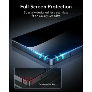 محافظ صفحه نمایش مات مدل MS مناسب برای گوشی موبایل سامسونگ Galaxy S25 Ultra