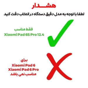 محافظ صفحه نمایش مات مدل Matte Tab مناسب برای تبلت شیائومی Pad 6S Pro 12.4 inch