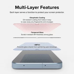 محافظ صفحه نمایش شیشه ای مدل Clear مناسب برای گوشی موبایل سامسونگGALAXY A36 / A56