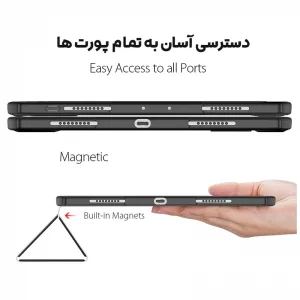 کیف کلاسوری مدل Toby مناسب برای تبلت اپل iPad Pro 11 inch 2018/2020/2021/2022