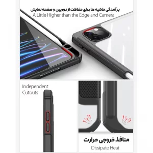 کیف کلاسوری مدل Toby مناسب برای تبلت اپل iPad Pro 11 inch 2018/2020/2021/2022