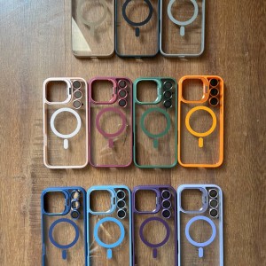 کاور  مدل Bracket مناسب برای گوشی موبایل اپل iPhone 16 Pro Max به همراه محافظ لنز