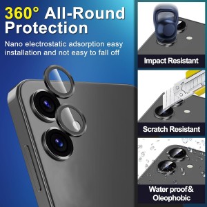 محافظ لنز دوربین مدل رینگی مناسب برای گوشی موبایل سامسونگ Galaxy A06