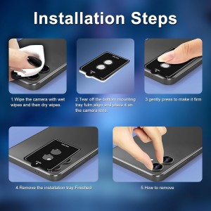 محافظ لنز دوربین مدل رینگی مناسب برای گوشی موبایل سامسونگ Galaxy A06