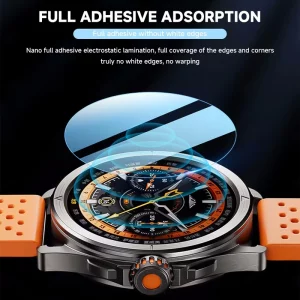 محافظ صفحه نمایش شیشه ای مدل GW مناسب برای ساعت هوشمند شیائومی S4