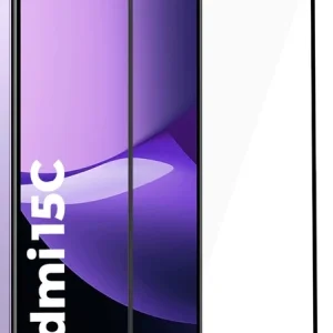 محافظ صفحه نمایش شیشه ای مدل FX مناسب برای گوشی موبایل شیائومی Redmi 15C