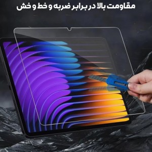 محافظ صفحه نمایش شیشه ای مدل TabG مناسب برای تبلت شیائومی Poco Pad X1 11.2 inch