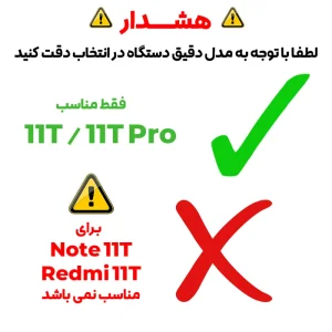 محافظ صفحه نمایش مدل FX مناسب برای گوشی موبایل شیائومی Mi 11T / 11T Pro