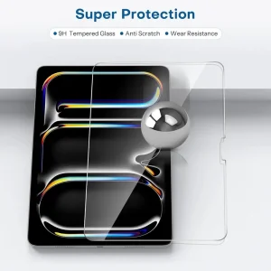 محافظ صفحه نمایش شیشه ای مدل TabG Frame مناسب برای تبلت اپل iPad Pro 13 inch 2024 / 2025