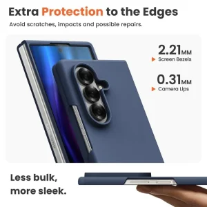 کاور مدل سیلیکونی مناسب برای گوشی موبایل سامسونگ Galaxy Z Fold 7