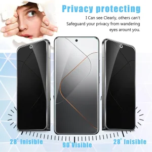 محافظ صفحه نمایش حریم شخصی مدل Hydrogel مناسب برای گوشی موبایل شیائومی Redmi Note 15