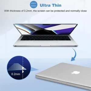 محافظ صفحه نمایش شیشه ای  مدل TabG مناسب برای لپ تاپ اپل MacBook Air 13.6 inch M2 / M3 / M4