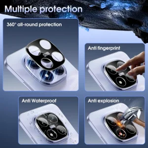 محافظ لنز دوربین مدل BLK مناسب برای گوشی موبایل شیائومی Redmi Note 15