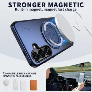 کاور مدل RingStand مناسب برای گوشی موبایل سامسونگ Galaxy S25 FE