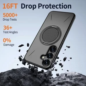 کاور مدل RingStand مناسب برای گوشی موبایل سامسونگ Galaxy S25 FE