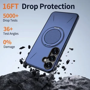 کاور مدل RingStand مناسب برای گوشی موبایل سامسونگ Galaxy S25 FE